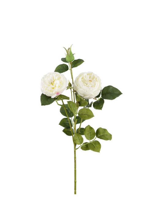 Tallo Rosas blanco artificial