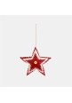 Star botton 10cm rojo