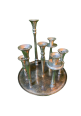 Candelabro envejecido 7 brazos