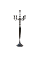 Alquiler candelabro negro 5 brazos